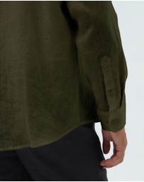 AERE - Resort Linen LS Shirt
