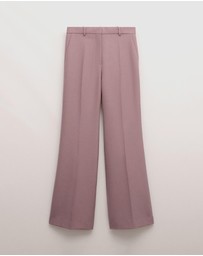 M.N.G - Flared Wool Suit Trousers