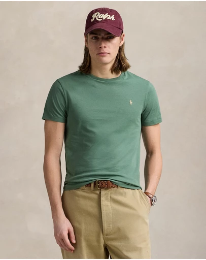 Polo Ralph Lauren - ICONIC EXCLUSIVE - Custom Slim Fit Jersey Crewneck T-shirt