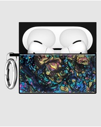 Flaunt - Flaunt Abalone Shell with Silver Clip Case for AirPod Pro 3