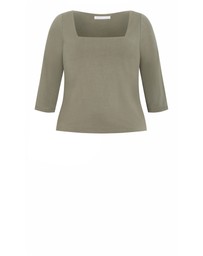 City Chic - Anny Square Neck Top