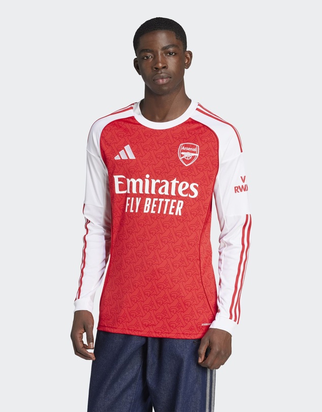 adidas Performance - Arsenal 25/26 Long Sleeve Home Football Jersey Mens