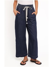 Petal & Pup - Jenni Wide Leg Pant - Indigo Wash