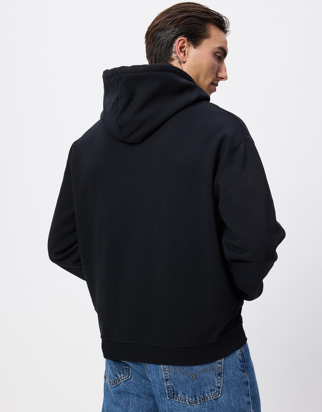S Double - Address Text Pullover Hoodie