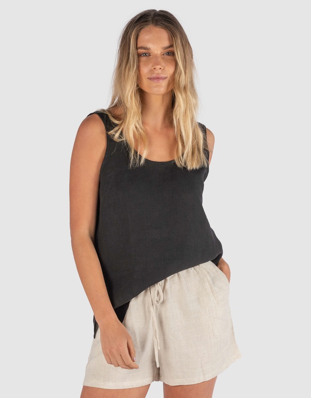 CAMIXA - Tanya Tank Linen Top