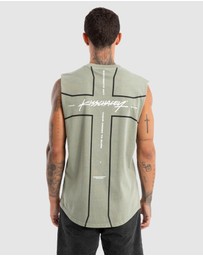 Kiss Chacey - Playback Dual Curved Muscle Tee