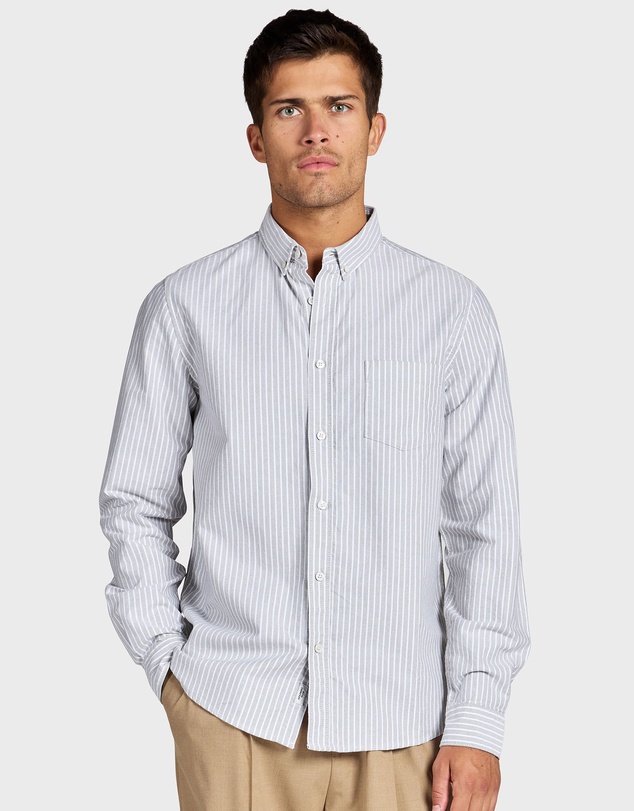 Academy Brand - Dillon Stripe Oxford Shirt
