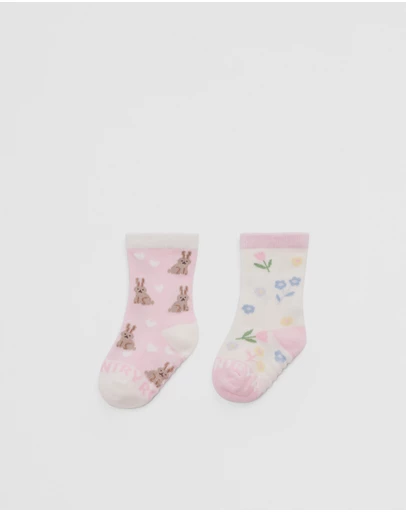 Country Road - Bunny Socks Pack Of 2