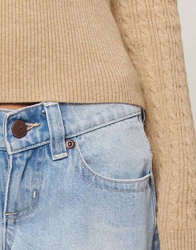 Abrand - 00 Wide Kaia Worn Jeans