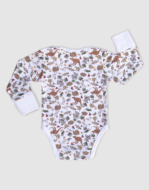 B Free Intimate Apparel - 100% Organic Long Sleeve Bodysuit - Baby & Toddler