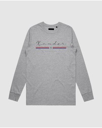 Xander - Grid Long Sleeve - Youth