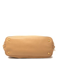 Pre-Loved by Azura Reborn - Pre-Loved Vitello Daino Side Zip Convertible Tote