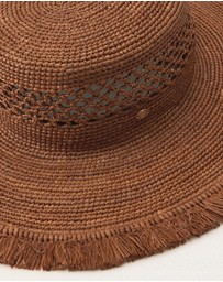 Helen Kaminski - Ivy Raffia Boater Hat