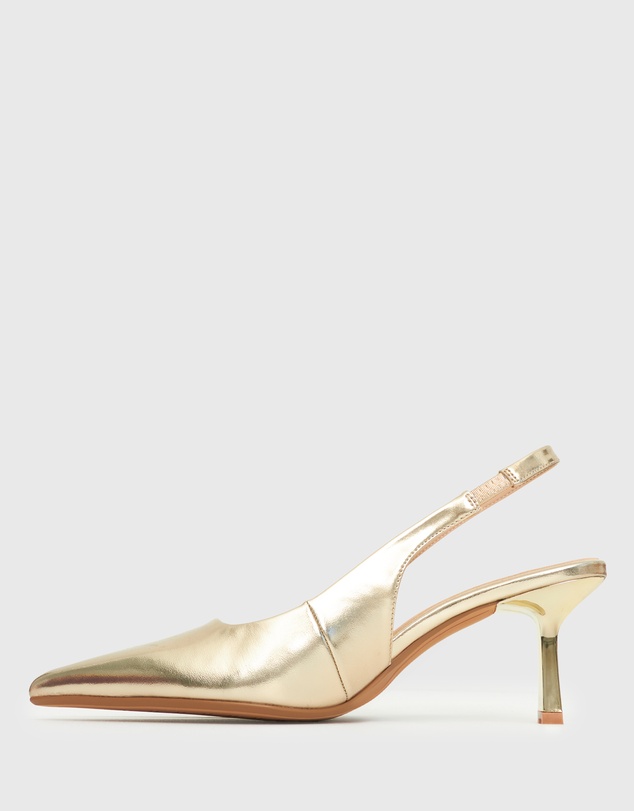 Betts - Wider Fit Jerry 2 Slingback Stiletto Heel Pumps