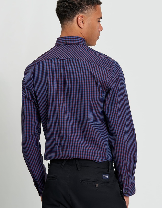 Ben Sherman - Signature Gingham Long Sleeve Shirt