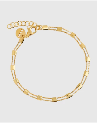 Najo - Summer Veil Yellow Gold Bracelet