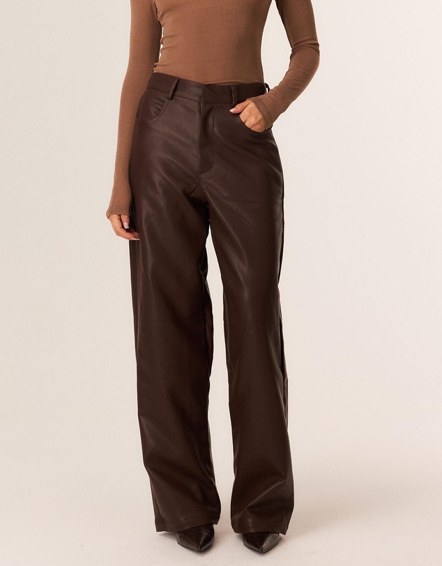 SNDYS - Asira Faux Leather Pants