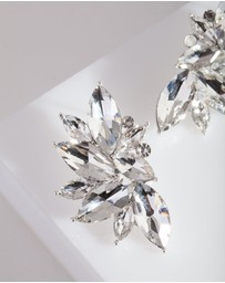Lovisa - Diamante Fan Stud Earrings