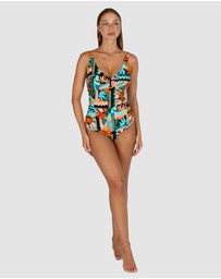 Baku Swimwear - Grenada D-E Cup Ring Front One Piece Swimsuit