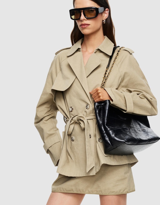 Lioness - Cropped Trencherous Coat