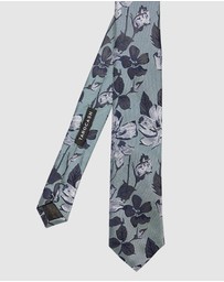 Tarocash - Claude Floral Silk Tie