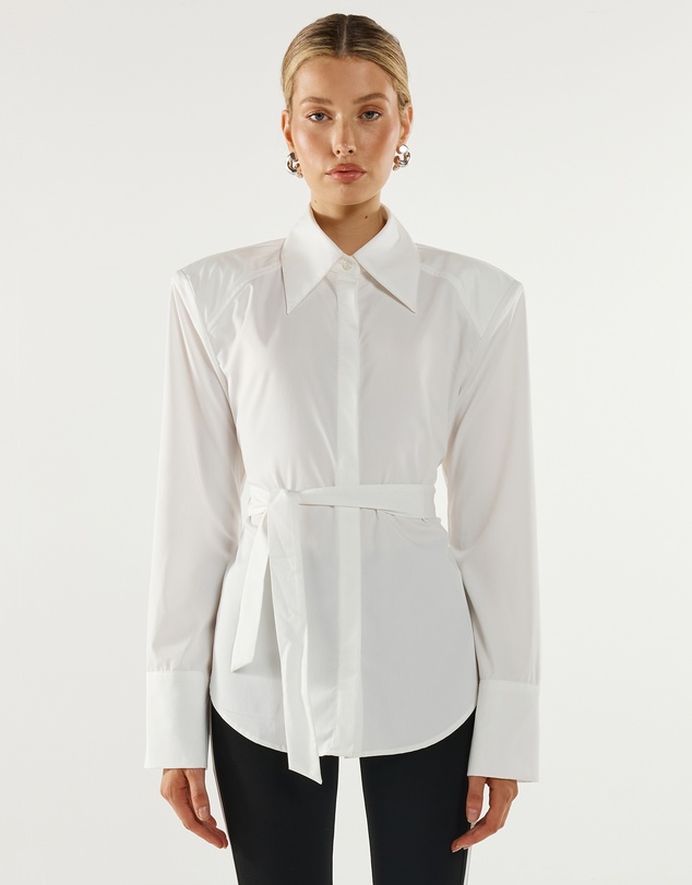 Madison The Label - Ferris Tie Shirt