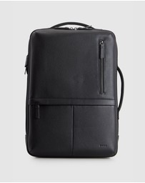Evity - Theo Nylon/Leather Backpack