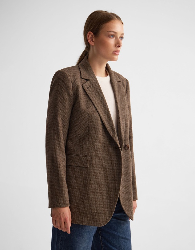 Oxford - Calliope Blazer With Button Lapel