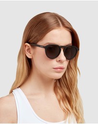 Hawkers Co - Polarized Black Black Warwick Raw Sunglasses for Men and Women UV400