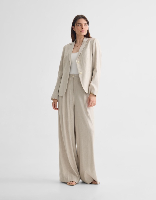 Oxford - Margot Stretch Linen Pant