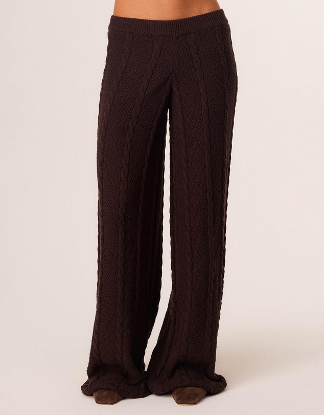 SNDYS - Cici Cable Knit Pants