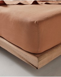 Linen House - Nimes Pure Linen Fitted Sheet