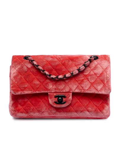 Pre-Loved by Azura Reborn - Pre-Loved Medium Classic Velvet Double Flap