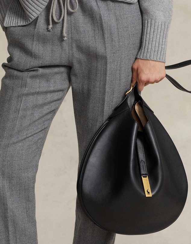 Polo Ralph Lauren - Polo ID Calfskin Large Shoulder Bag - The ICONIC Exclusive