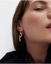 PDPAOLA - Pavé Twist Hoops