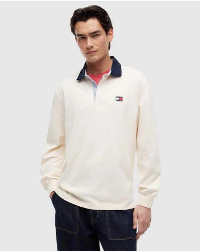Tommy Jeans - Relaxed ESS Badge Rugby