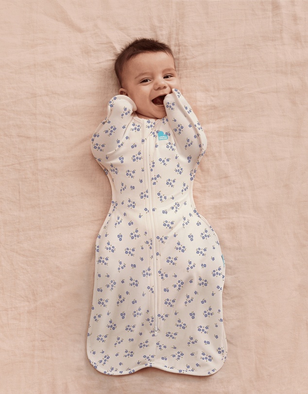 Love to Dream - Swaddle Up™ Original 1.0 TOG Stretch Cotton Meadow Jacaranda