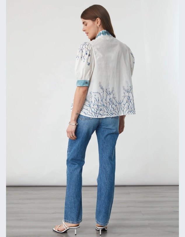Seventy + Mochi Denim - Poppy Top