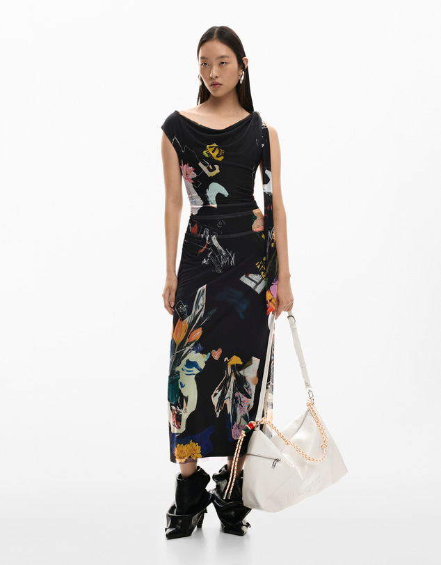 Desigual - Large bag with charms