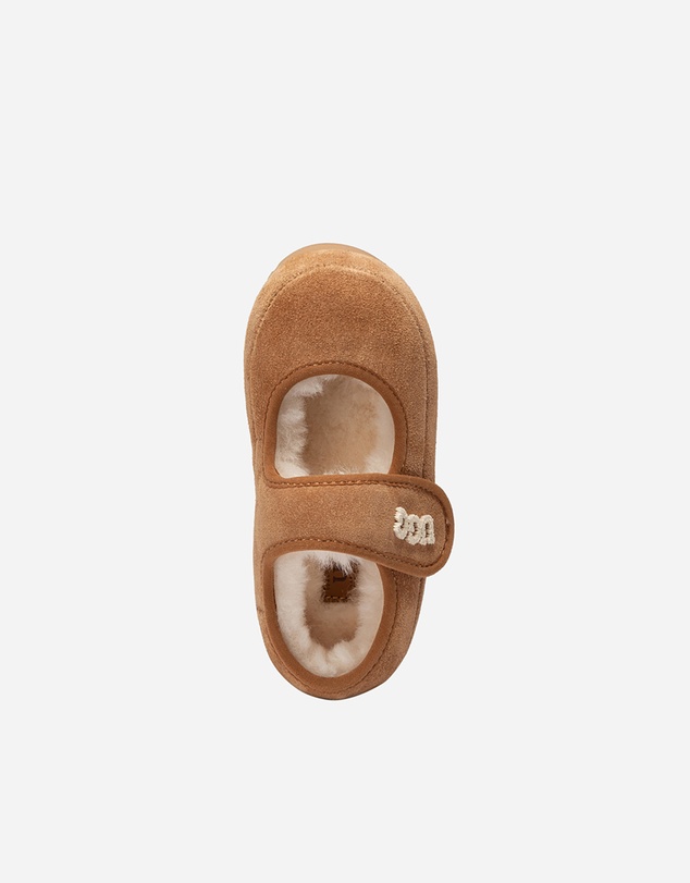 Ozwear Connection Uggs - Ugg Logo Kids Mary Jane