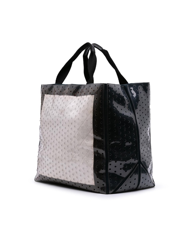 Pre-Loved by Azura Reborn - Pre-Loved CC Quilted Cotton and PVC Punching Tote