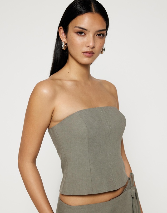 Lover - Declan Strapless Top