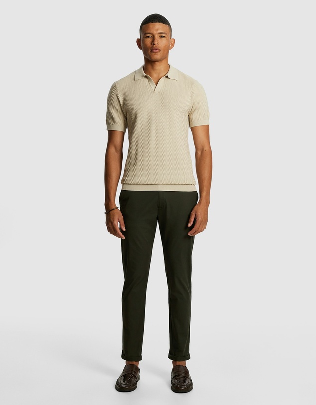 yd. - Josh Knitted Polo Shirt