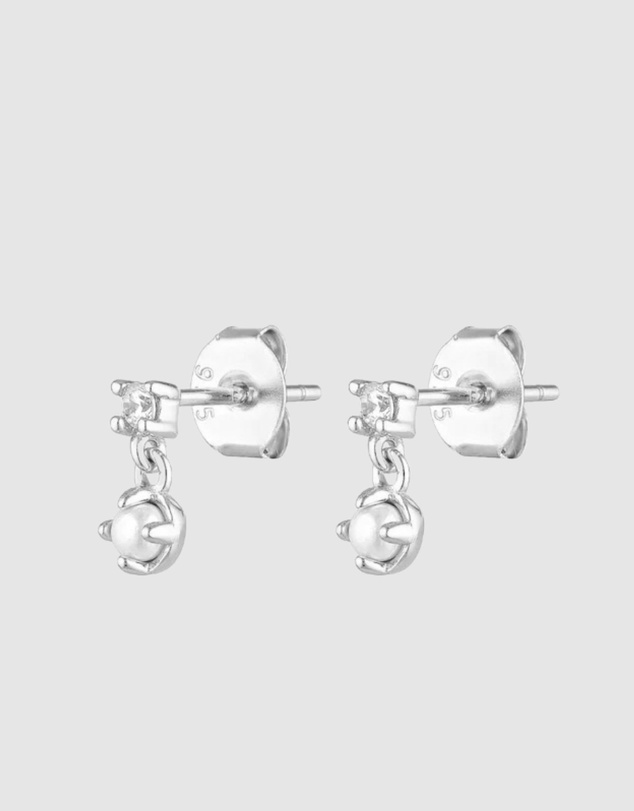 HOUSE OF SLANI - Thea Gem Pearl Studs