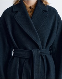 & Other Stories - Voluminous Belted Wool Coat