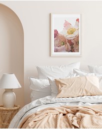 Olive et Oriel - Luxe Poppy I Art Print