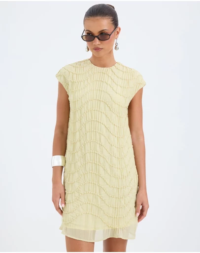 Calli - Olympia Textured Mini Dress