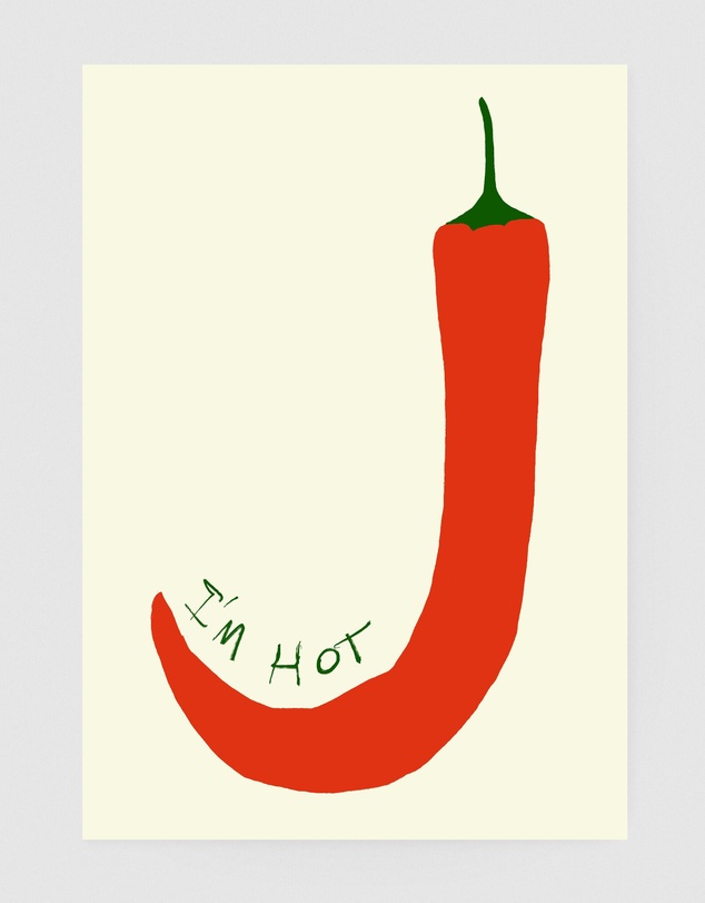 Inka Arthouse - Hot Chilli by Byalmaklub Art Print