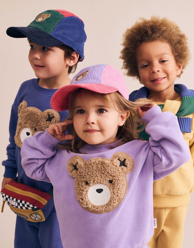 Huxbaby - Furry Huxbear Sweatshirt - Babies-Kids