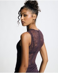 Lover - Odette Lace Contrast Maxi Dress